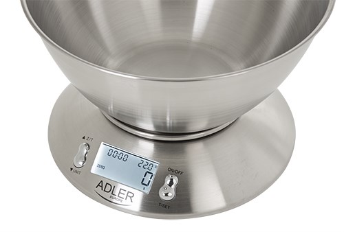 Waga kuchenna Adler AD 3134 (kolor inox) - obrazek 2