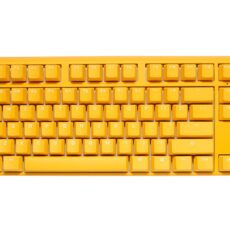 Ducky One 3 TKL klawiatura Gaming USB QWERTY Angielski Żółty