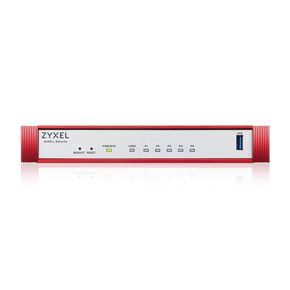 Firewall Zyxel USGFLEX50H Gold bundle (+1 YR Gold Security Pack) 5xWAN/LAN SPI Firewall: 2000 Mbps Max. IPSec VPN: 20