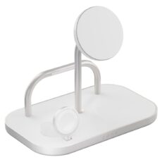 Ładowarka ZENS ZEDC29W/00, Wewnątrz, AC, USB, Ładowanie bezprzewodowe, 1 m, Srebrny, Biały
