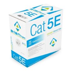 Alantec Kabel U/UTP kat.5e, sieciowy, LSOH, Eca 4x2x24 AWG, 1Gb/s, 250 MHz, szary, 305m (KIU5LSOH305)