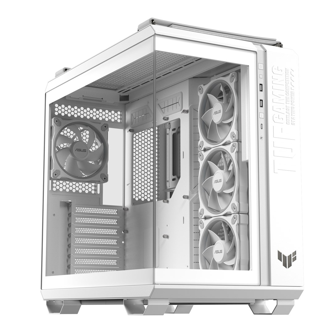 Obudowa Asus TUF GAMING GT502 HORIZON TG ARGB WHITE - obrazek 2