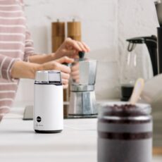 ELDOM MŁYNEK DO KAWY MK50 CAFF, MOC 200 W, NÓŻ STALOWY, PRZYCISK PULSACYJNY
