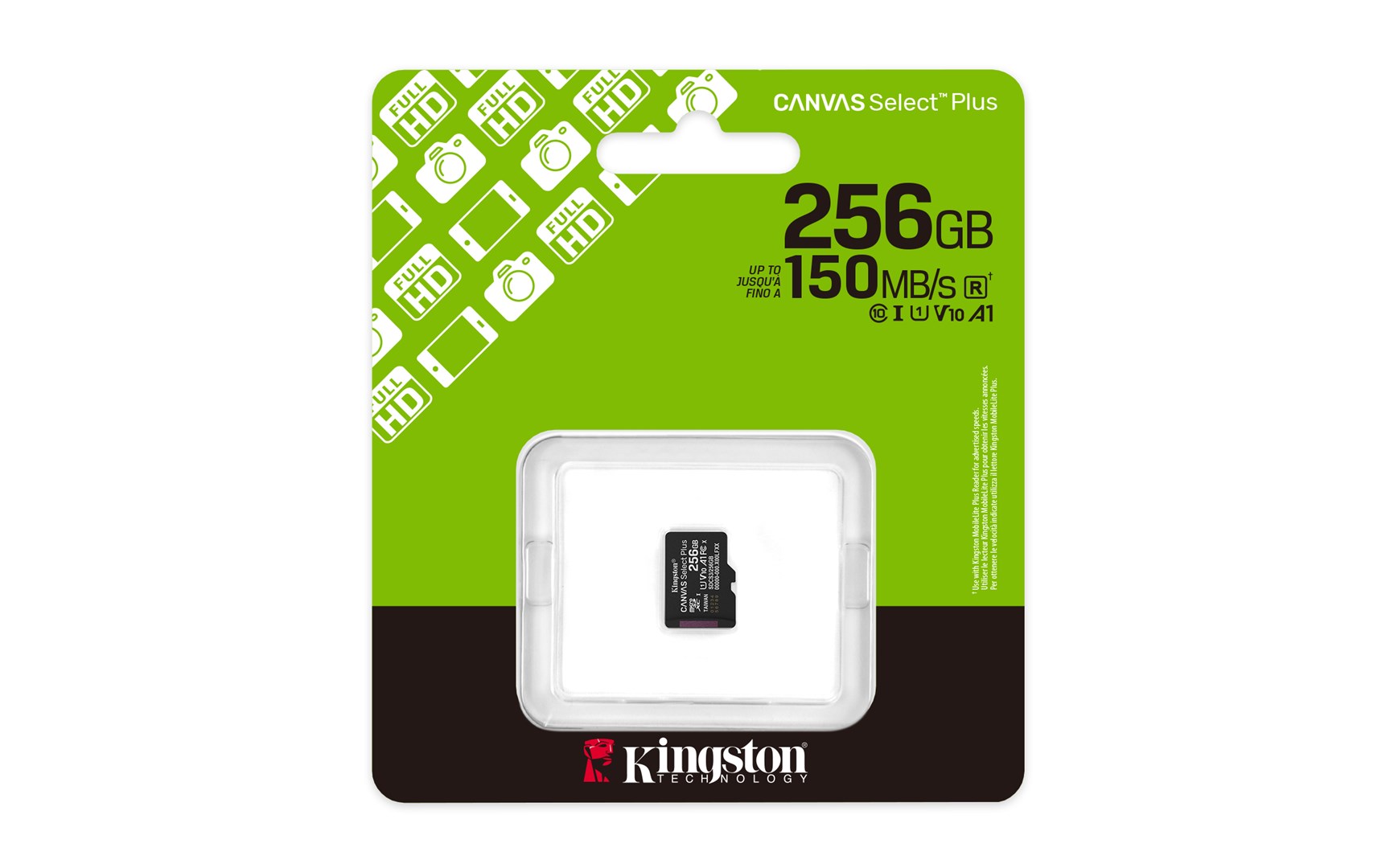 KINGSTON microSDXC 256GB Canvas Select Plus Gen3 - obrazek 2
