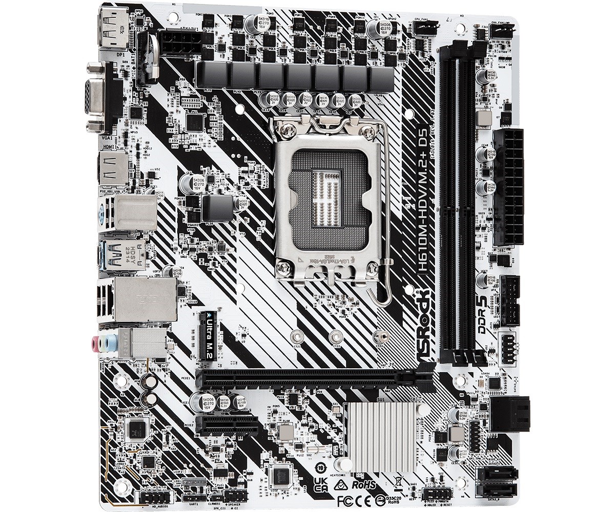 Płyta główna Asrock H610M-HDV/M.2+ D5 - obrazek 2