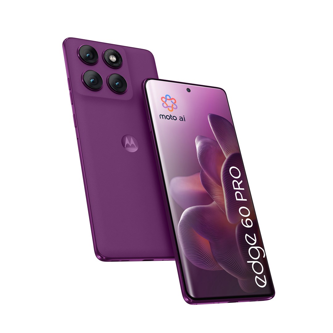 Motorola Edge 60 Pro 5G 12/512GB Sparkling Grape - obrazek 2