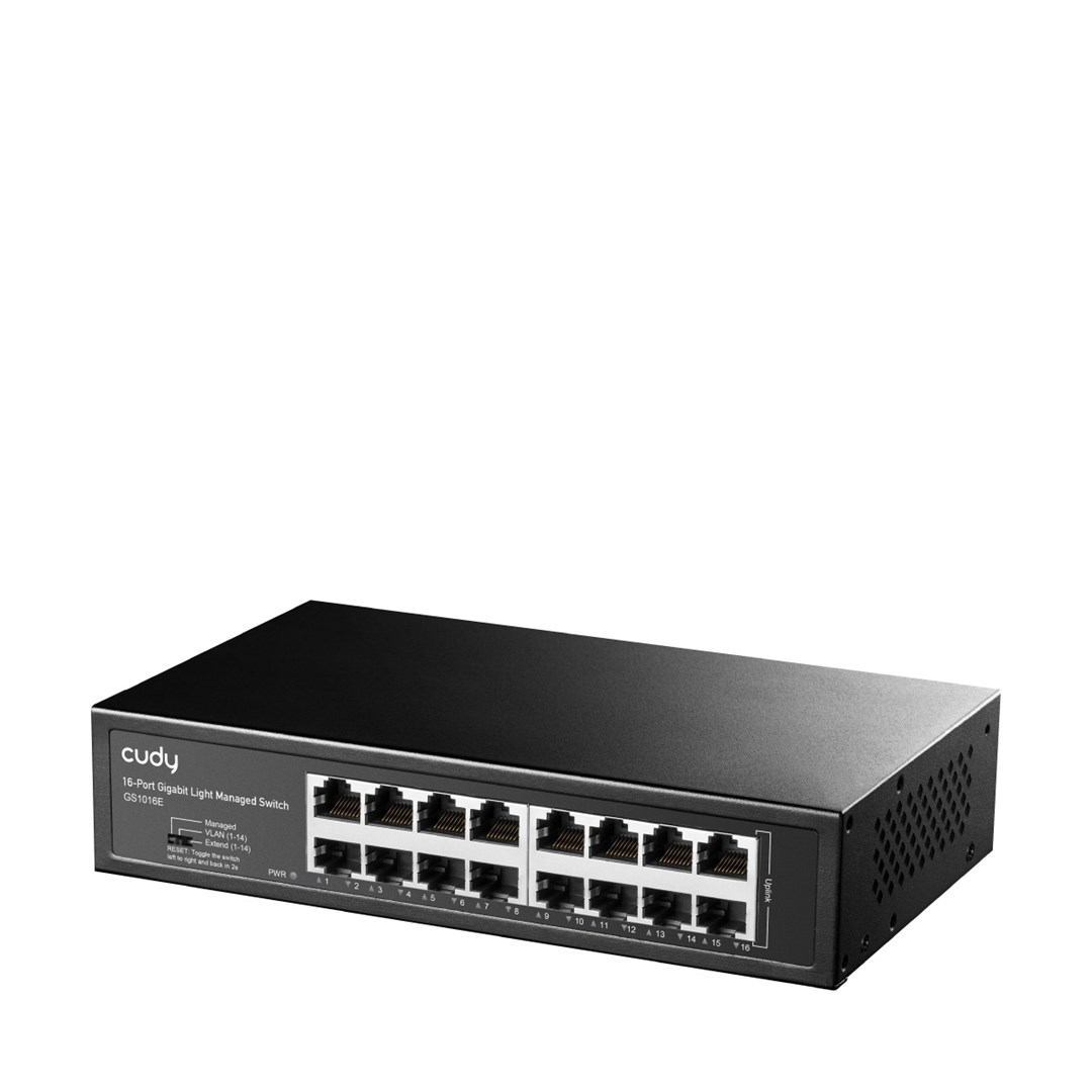 Switch CUDY GS1016E 16-Port Gigabit Light - obrazek 2