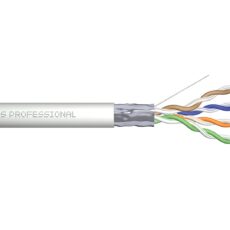 Digitus Kabel instalacyjny kat.5e, F/UTP, Eca, AWG 24/1, PVC, 305m, szary, karton