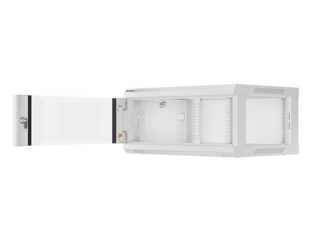 Lanberg WF01-6404-10S Stojak 4U Szafa wisząca Szary - obrazek 2
