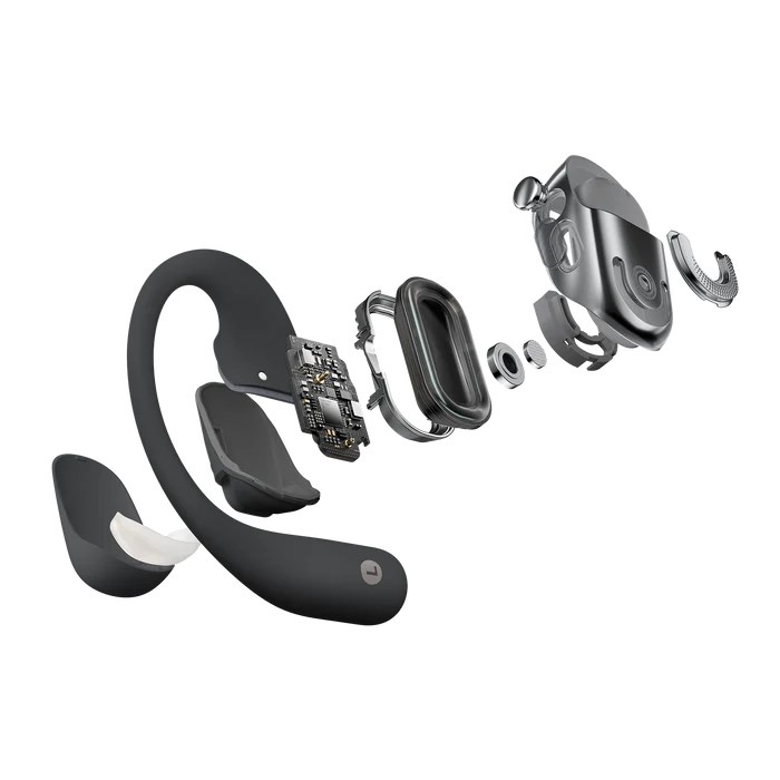 Słuchawki bezprzewodowe douszne Shokz OpenFit+ Czarne - obrazek 2