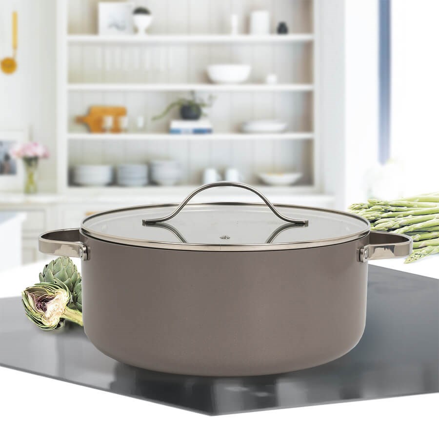 Garnek z pokrywką 18 cm 1,9L MAESTRO MR-4009-18 - obrazek 2