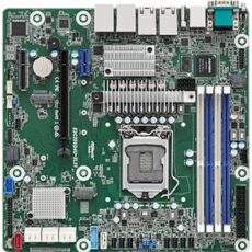 Płyta główna ASRock E3C256D4U-2L2T 1x LGA1200 Intel Xeon E-23XX C256 (4xDIMM, SATA, 2xM.2, 2xGbE, 2x10GbE, IPMI)