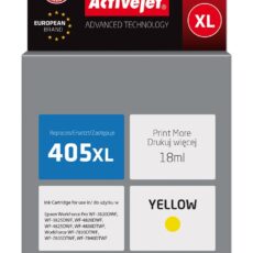 Activejet AE-405YNX Tusz (zamiennik Epson 405XL C13T05H44010; Supreme; 18ml; żółty)