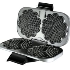 Unold 48241 gofrownica 2 gof. 1300 W Czarny, Srebrny