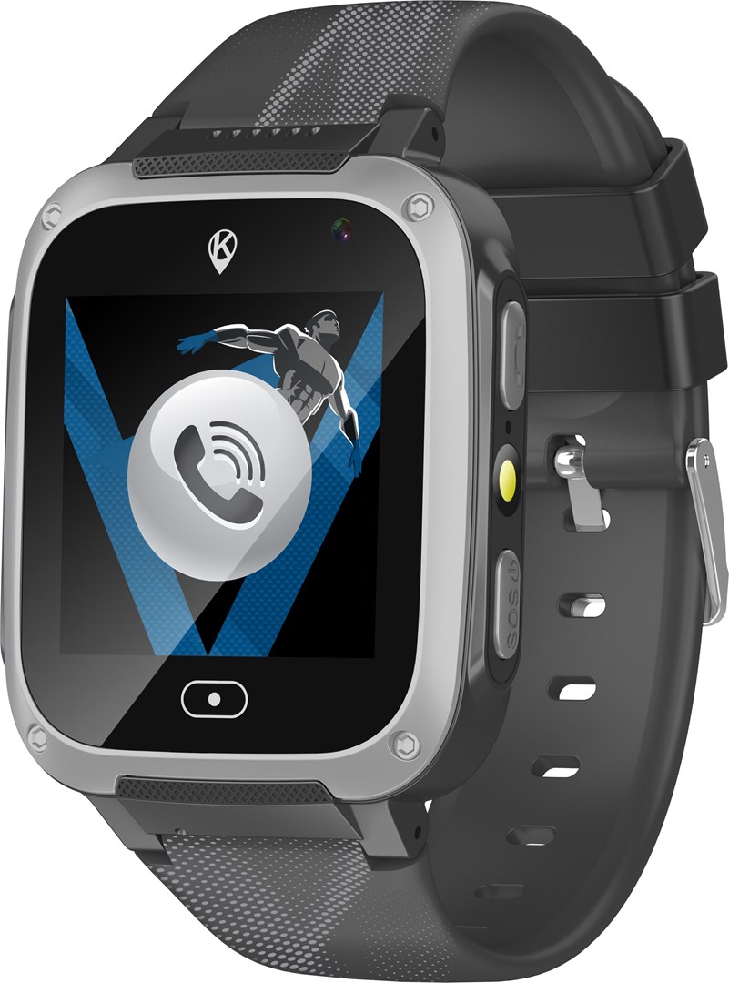 Smartwatch dla dziecka KiDiZ Basic czarny