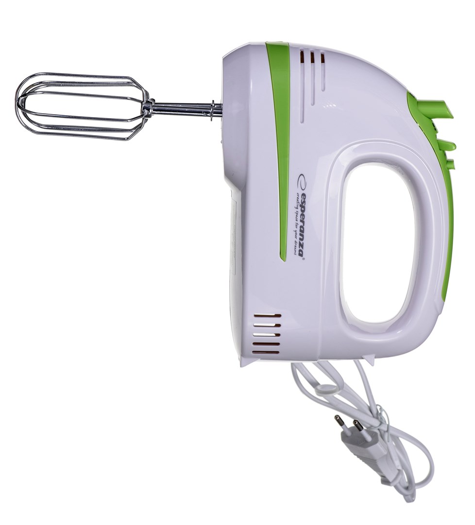 Mikser ręczny Esperanza Apple Pie EKM011 (400W; kolor biały) - obrazek 2