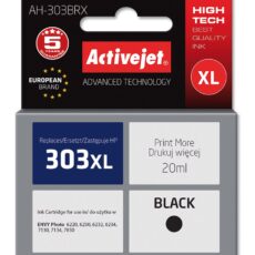 Activejet AH-303BRX Tusz (zamiennik HP 303XL T6N04AE; Premium; 20ml; czarny)