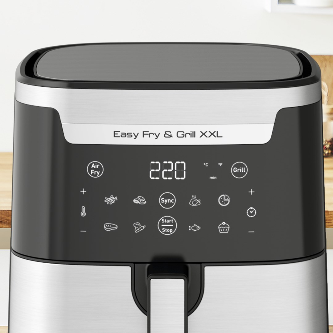 Frytownica beztłuszczowa TEFAL EY801D15 - obrazek 2