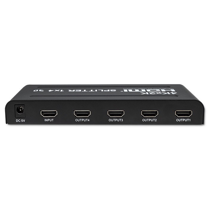 QOLTEC ROZDZIELACZ SPLITTER 4XHDMI 4KX2K | 3.4GB/S - obrazek 2