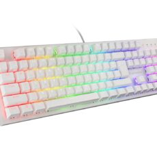 KLAWIATURA DLA GRACZY GENESIS THOR 303 US PODŚWIETLENIE RGB MECHANICZNA BROWN SWITCH BIAŁA HOT SWAP