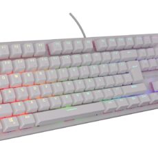 GENESIS Thor 303 klawiatura Gaming USB QWERTY US English Biały