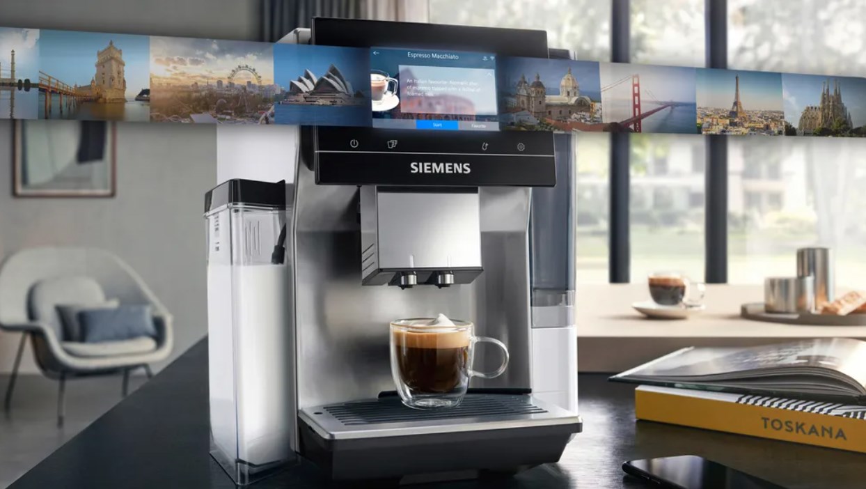 Ekspres ciśnieniowy Siemens TQ715R03 EQ700 (srebrny; 19 bar) - obrazek 2