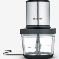 SEVERIN ROZDRABNIACZ INOX/SZKŁO, SZKLANY POJEMNIK O POJ. 1L, WOLNY OD BPA, DO MYCIA W ZMYWARCE, 2 POZIOMY MOCY, 400W KM3867
