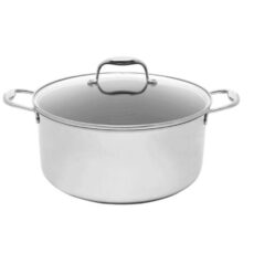 Garnek z powłoką DIAMOND Kohersen Black Cube z funkcją gotowania na parze (28 cm ; 8,3l)