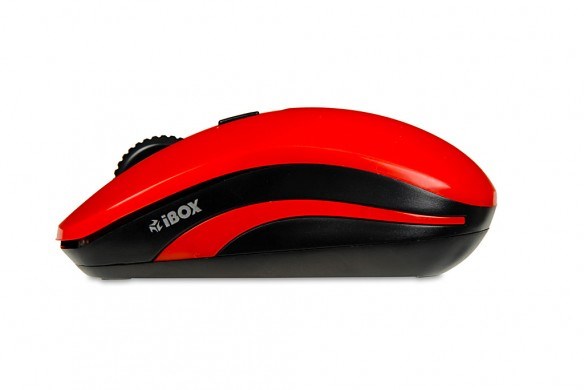 Mysz IBOX LORIINI IMOF008WR (optyczna; 1600 DPI; kolor czerwony) - obrazek 2