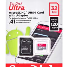 Karta Pamięci SANDISK ULTRA microSDHC 32 GB 120MB/s  + ADAPTER
