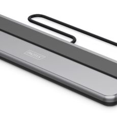 Stacja dokująca USB-C 12 portowa, max. 8K/30Hz z HDR, HDMI, DP, max. 3 monitory (MST), USB-C 3.2 Gen2, Gigabit Ethernet, SD/Micro SD, Audio, PD 100W