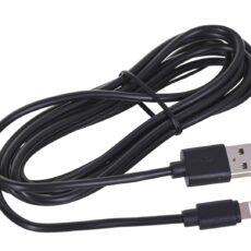 Kabel GEMBIRD CC-USB2-AMLM-2M (USB 2.0 M - Lightning M; 2m; kolor czarny)