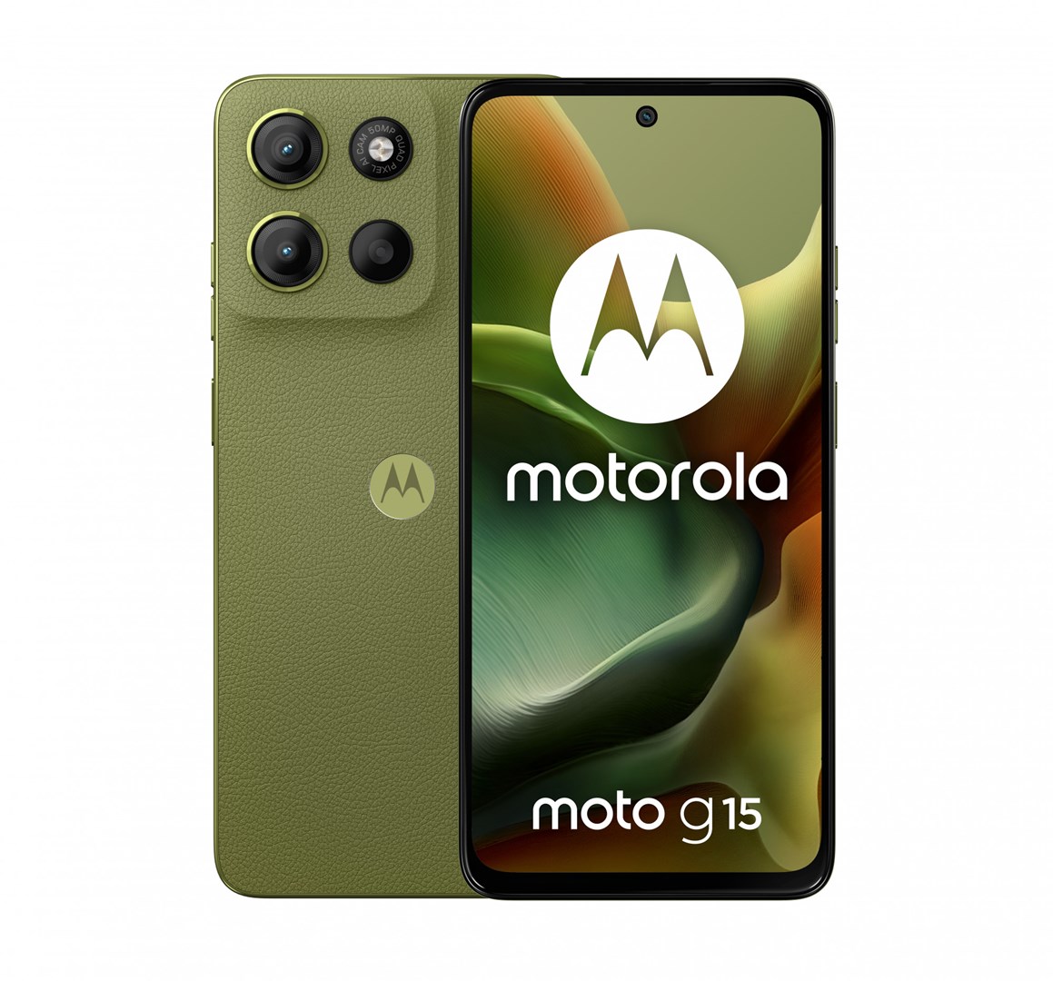 Smartfon Motorola Moto G15 8/128GB Iguana Green - obrazek 2