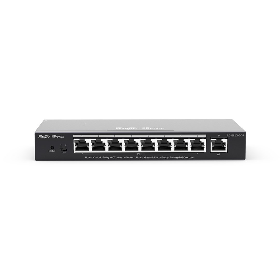 Switch Easy Smart Ruijie Reyee RG-ES209GC-P
