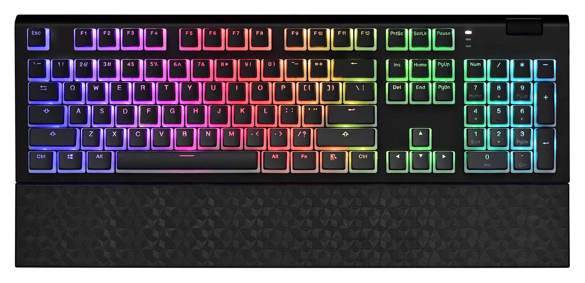 Klawiatura gamingowa ENDORFY Omnis Pudding Brown RGB - obrazek 2