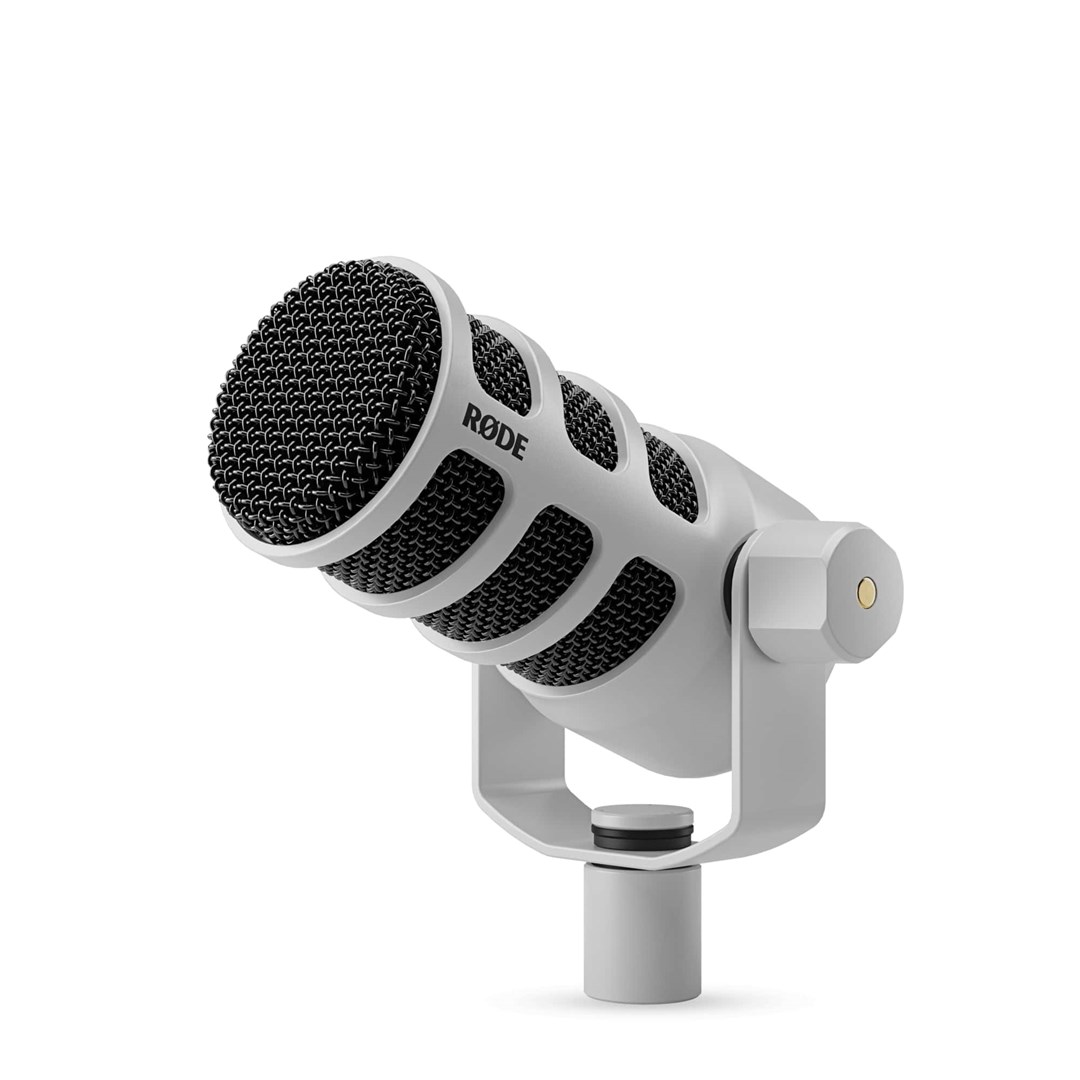 RODE PodMic USB White - dynamiczny mikrofon do podcastów - obrazek 2