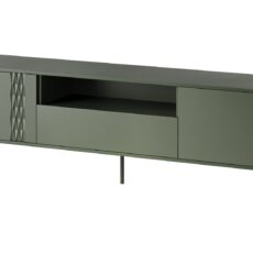 Szafka RTV EF TRESSE 180x40x54,5 zieleń mat