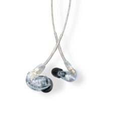 Shure SE215-CL-EFS - Słuchawki douszne, odłączany kabel, przezroczyste