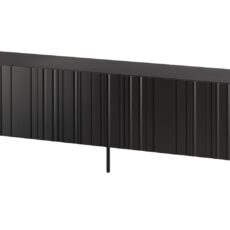 Szafka RTV ISLA 200x40x60 czarny mat