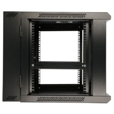 Extralink Szafa rack 12U 600x600 AZH Czarna montowana na ścianie, dwusekcyjna