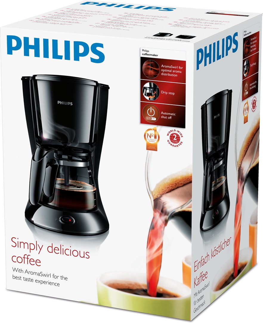 Ekspres Philips HD7461/20 (1000W; kolor czarny) - obrazek 2
