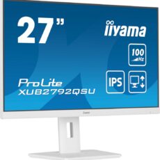 iiyama ProLite XUB2792QSU-W6 monitor komputerowy 68,6 cm (27") 2560 x 1440 px Wide Quad HD LED Biały