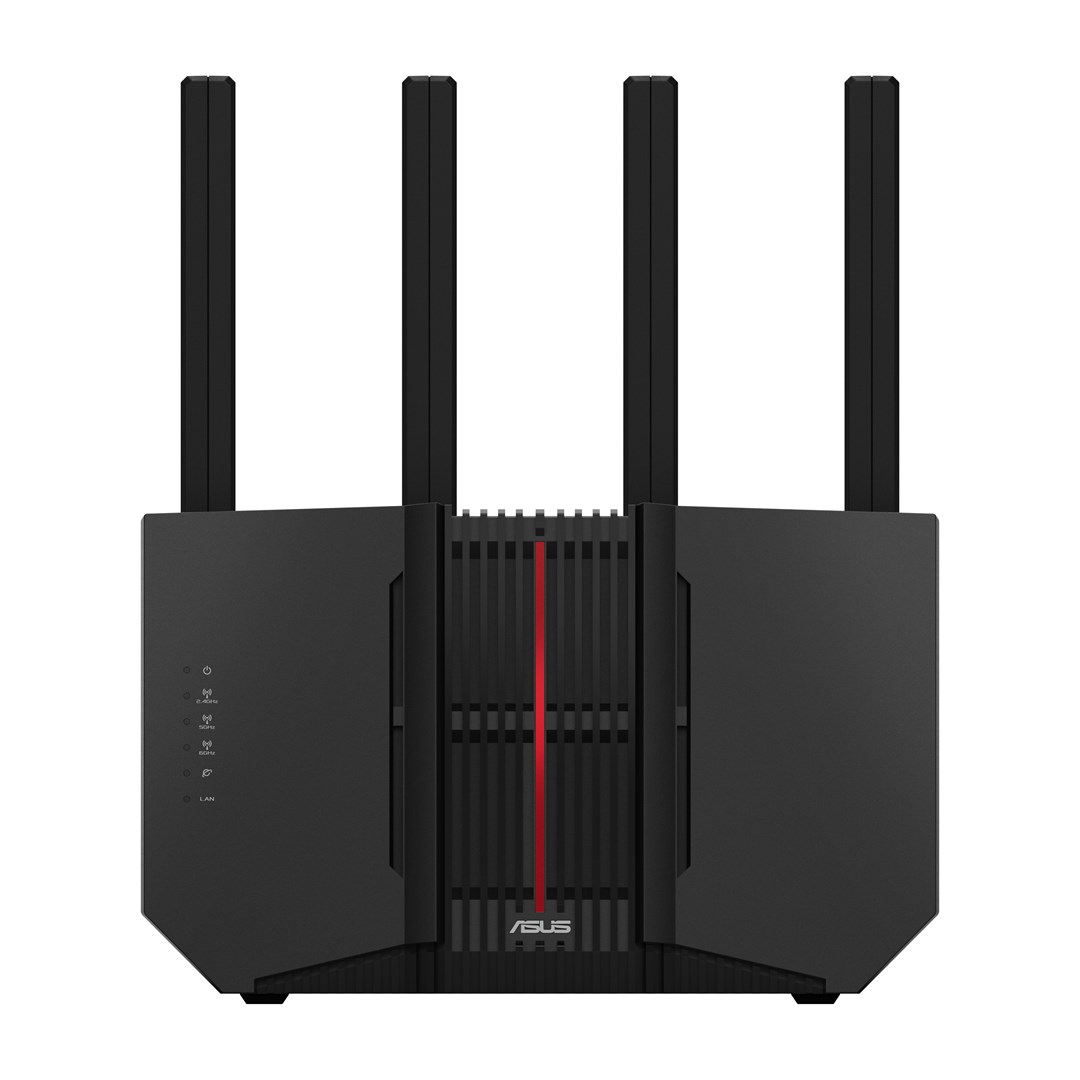 ASUS RT-BE92U router bezprzewodowy 10 Gigabit Ethernet Trójpasmowy (2,4 GHz / 5 GHz / 6 GHz) Czarny