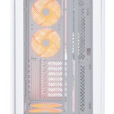 Obudowa PC Montech HS01 PRO, Midi-Tower, ATX, aRGB, Szkło Hartowane - biała