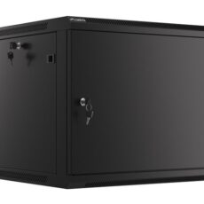 Lanberg WF01-6609-00B stojak 9U Szafa wisząca Czarny