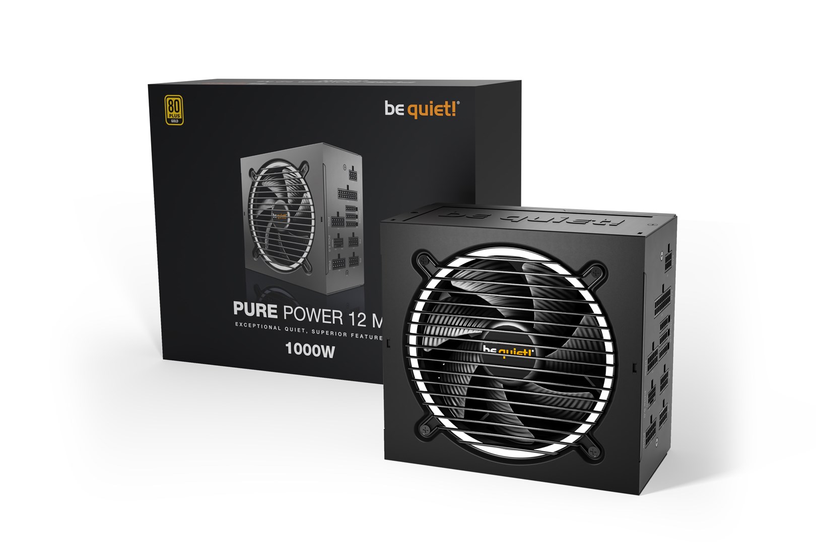 Zasilacz be quiet! PURE POWER 12 M 1000W - obrazek 2