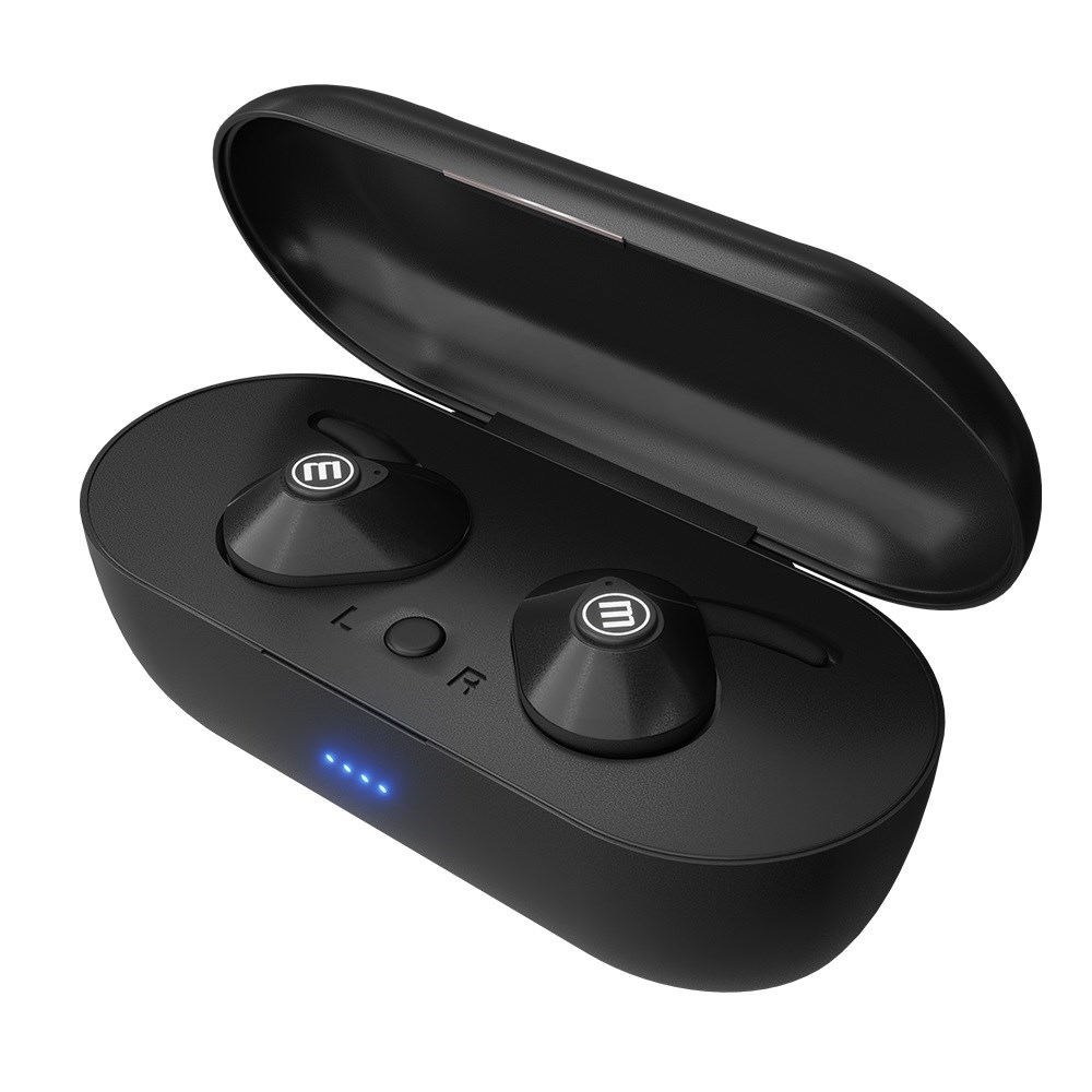 MAXELL MINI DUO Słuchawki bezprzewodowe bluetooth TWS EARBUDS czarne - obrazek 2