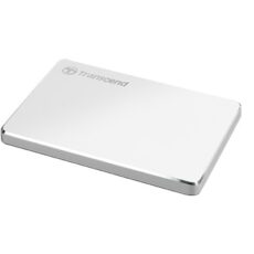 Transcend StoreJet 25C3S zewnętrzny dysk twarde 2 TB 2.5" USB Type-C 3.2 Gen 1 (3.1 Gen 1) Srebrny