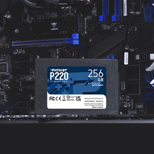 SSD Patriot P220 256GB SATA3 2,5" - obrazek 2