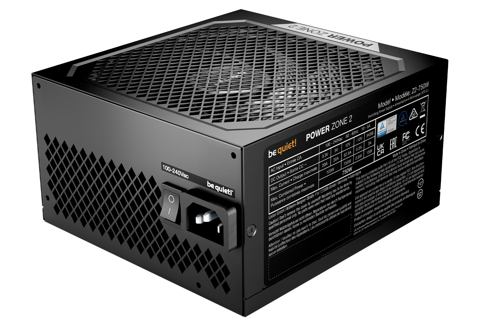 Zasilacz be quiet! POWER ZONE 2 750W - obrazek 2